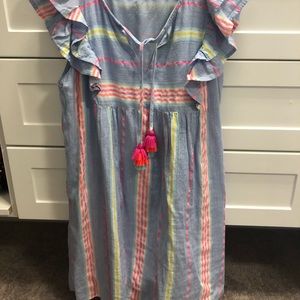 Vineyard Vibes ruffle dress- excellent used condition- XS